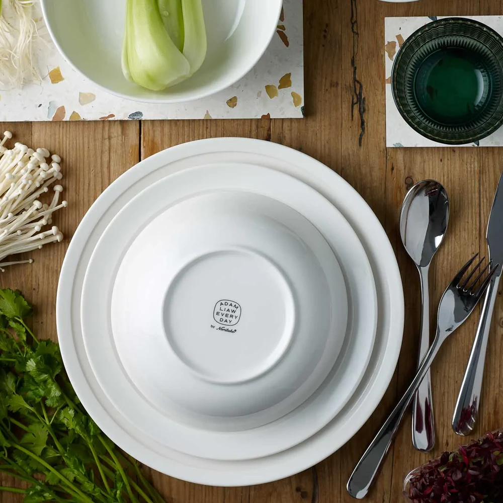Noritake Adam Liaw Everyday Noritake Medium Plate And Bowl Set Of 4 (21cm & 17cm) - Image 8