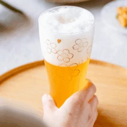 ADERIA Aderia Sakura Premium Beer Glass - 310ml 9 ADERIA Aderia Sakura Premium Beer Glass - 310ml -The Custom Chef Shop Aderia Sakura Premium Beer Glass 310ml 2