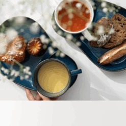 Aito Aito Mino Yaki Nordic Series Divided Plate (26cm) -The Custom Chef Shop Aito Mino Yaki Nordic Series Divided Plate 26cm 3