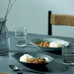 Aito Aito Mino Yaki Stitch Series Oval Serving Bowl (24.5cm) 10 Aito Aito Mino Yaki Stitch Series Oval Serving Bowl (24.5cm) -The Custom Chef Shop Aito Mino Yaki Stitch Series Oval Serving Bowl 24.5cm 4