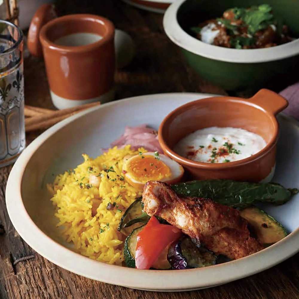 Aito Aito Seto Yaki Bisque Plate (24.5cm) 5 Aito Aito Seto Yaki Bisque Plate (24.5cm) - Image 3