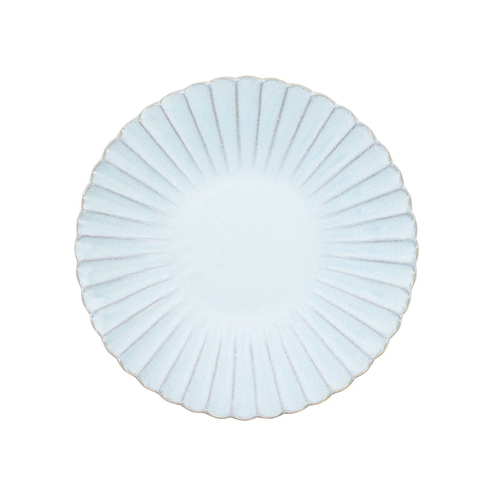 Aito Aito Seto Yaki Hana Dinner Plate (23cm) - Light Blue 4 Aito Aito Seto Yaki Hana Dinner Plate (23cm) - Light Blue - Image 2