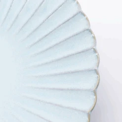 Aito Aito Seto Yaki Hana Dinner Plate (23cm) - Light Blue 11 Aito Aito Seto Yaki Hana Dinner Plate (23cm) - Light Blue -The Custom Chef Shop Aito Seto Yaki Hana Dinner Plate 23cm Light Blue 02