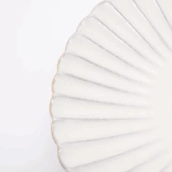 Aito Aito Seto Yaki Hana Dinner Plate (23cm) - White 11 Aito Aito Seto Yaki Hana Dinner Plate (23cm) - White -The Custom Chef Shop Aito Seto Yaki Hana Dinner Plate 23cm White 02