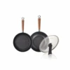 Happycall Happycall Crocodile Graphene Nonstick Induction Frypan & Wok Set With Lid - 28cm & 30cm -The Custom Chef Shop Crocodile 28 30 SetB