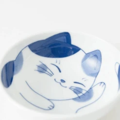 Daitoua Daitoua Neko Chigura 4-Piece Dinnerware Set -The Custom Chef Shop Daitoua Neko Chigura Mike Bowl 12cm 4