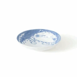 Daitoua Daitoua Neko Chigura Japanese Oval Serving Bowl (19cm)