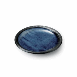 Touga Mino Yaki Deep Sea Ten Grass Pattern Dinner Plate (24cm)