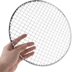 My Cookware Australia® Disposable Round Konro Grill Mesh 24cm -The Custom Chef Shop Disposable Round Konro Grill Mesh 24.5cm 01 1