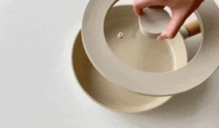 Dogado Dogado Silicone Glass Lid - Mutli Size 22cm, 24cm & 26cm -The Custom Chef Shop Dogado Silicone Multi Lid with Glass Window 02