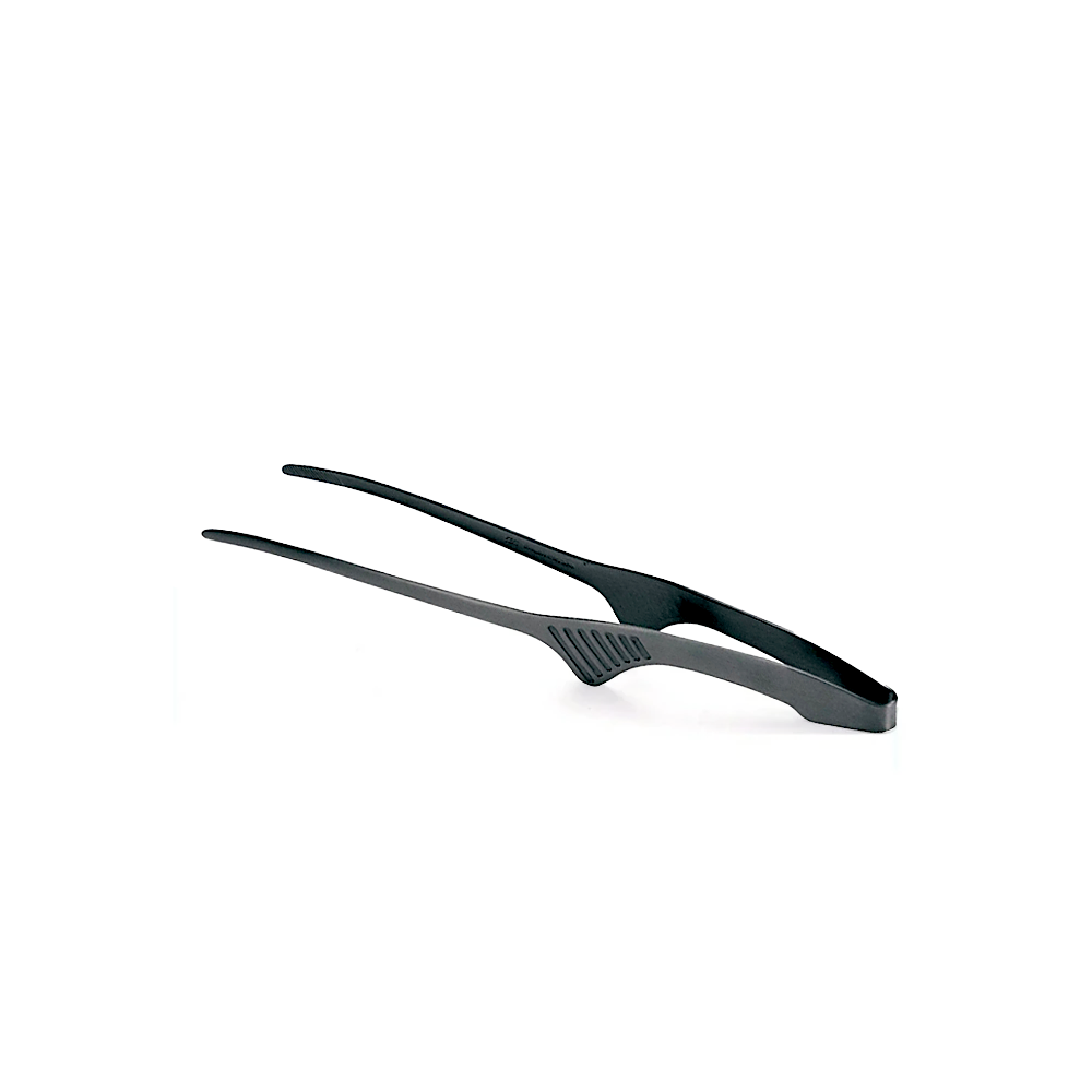 The Custom Chef Shop -The Custom Chef Shop EBM Stainless Steel BBQ Tong Matte Black v3 1
