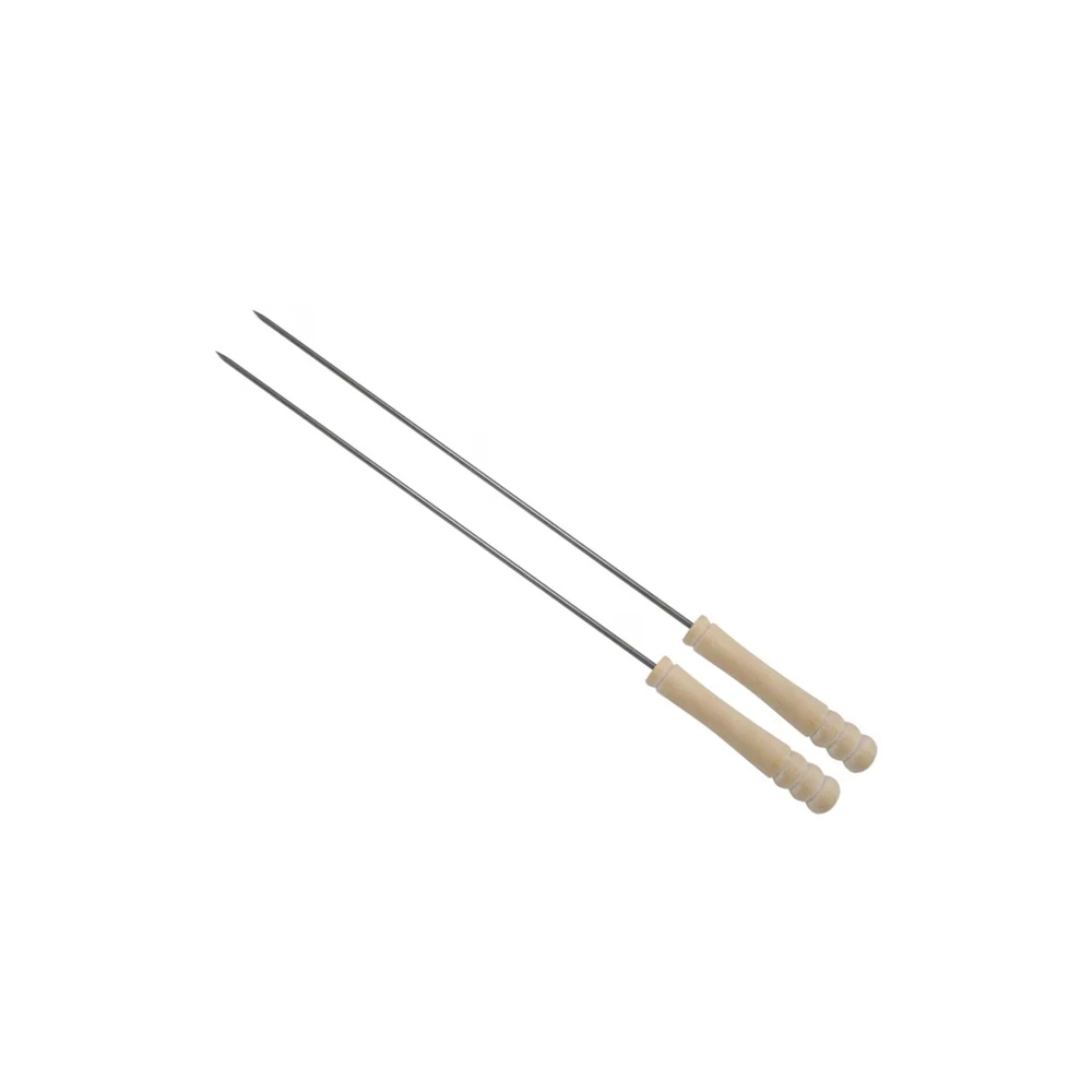 EBM Japan EBM Stainless Steel Skewers 36cm (Pack Of 2) 3 EBM Japan EBM Stainless Steel Skewers 36cm (Pack Of 2)