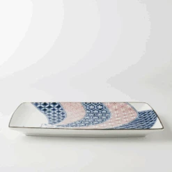 Awasaka Edokko Dinosaur Rectangular Serving Plate (23.5cm) -The Custom Chef Shop Edokko Dinosaur Rectangular Serving Plate 2