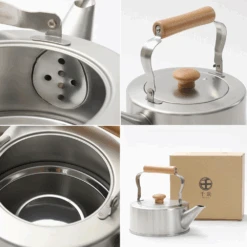 Wahei Freiz Freiz Chitose Stainless Steel Kettle 2.5L - Made In Japan 13 Wahei Freiz Freiz Chitose Stainless Steel Kettle 2.5L - Made In Japan -The Custom Chef Shop Freiz Chitose Stainless Steel Kettle 2.5L 04