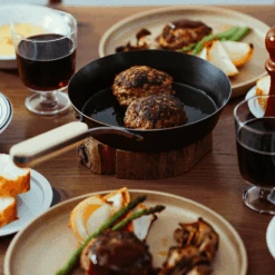 Wahei Freiz Freiz Enzo Carbon Steel Induction Frypan - 26cm -The Custom Chef Shop Freiz Enzo Carbon Steel Induction Frypan 26cm 11