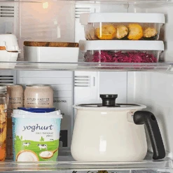 Wahei Freiz Freiz Rinto Enamel Induction Multipot With Lid (2.2L) - White -The Custom Chef Shop Freiz Rinto Enamel Induction Multipot with Lid 2.2L White 2