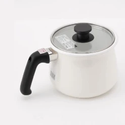 Wahei Freiz Freiz Rinto Enamel Induction Multipot With Lid (2.2L) - White -The Custom Chef Shop Freiz Rinto Enamel Induction Multipot with Lid 2.2L White 4