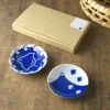 Chidori Zukushi Fuji Chidori Mini Side Plate Set Of 2 (9.5cm) -The Custom Chef Shop Fuji Chidori Mini Side Plate Set of 2