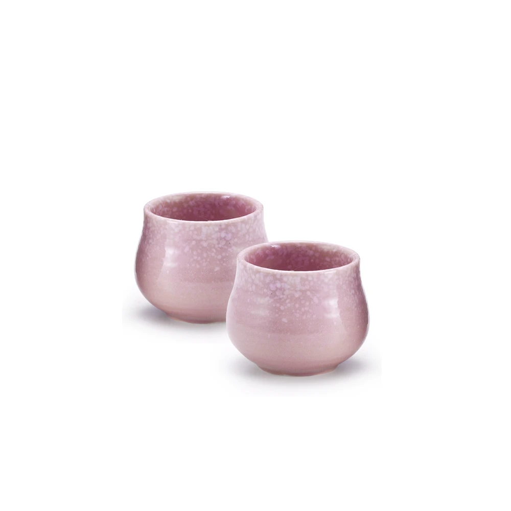Touga Fuki Momoyama Sake Cup 50ml - Set Of 2 3 Touga Fuki Momoyama Sake Cup 50ml - Set Of 2