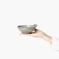 Ginpo Ginpo Hana Mishima Donabe Bowl -The Custom Chef Shop Ginpo Hana Mishima Donabe Bowl Made in Japan 2