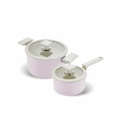 Happycall Happycall Meister Edge Ceramic Nonstick Induction Pot Set - 16cm & 20cm