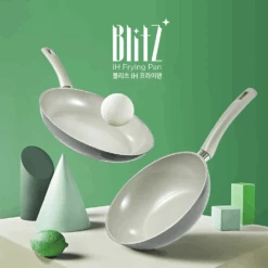 Happycall Happycall 4-Piece BlitZ Ceramic Nonstick Induction Cookware Set -The Custom Chef Shop Happycall 4 Piece BlitZ Induction Ceramic Nonstick Cookware Set 3