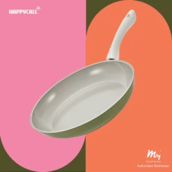 Happycall Happycall Agave Ceramic Nonstick Induction Frypan - 28cm -The Custom Chef Shop Happycall Agave Induction Ceramic Nonstick Frypan 28cm 07