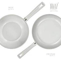 Happycall Happycall 3-Piece BlitZ Ceramic Nonstick Induction Cookware Set 19 Happycall Happycall 3-Piece BlitZ Ceramic Nonstick Induction Cookware Set -The Custom Chef Shop Happycall BlitZ Induction Ceramic Nonstick Frypan Wok 28cm Set 7