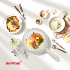 Happycall Happycall BlitZ Ceramic Nonstick Induction Wok - 28cm -The Custom Chef Shop Happycall BlitZ Induction Ceramic Nonstick Wok 28cm 4