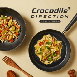 Happycall Happycall Crocodile Direction Series Nonstick Induction Wok - 28cm -The Custom Chef Shop Happycall Crocodile Direction Wok Frypan 4