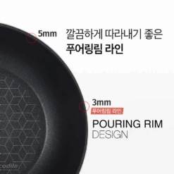 Happycall Happycall 4-Piece Crocodile Direction Series Nonstick Induction Cookware Set -The Custom Chef Shop Happycall Crocodile Direction Wok Frypan 8 2