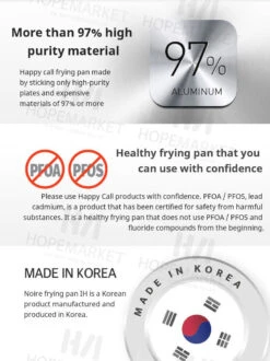 Happycall Happycall Crocodile Graphene Nonstick Induction Pot - 20cm (2.5L) -The Custom Chef Shop Happycall Crocodile Graphene Nonstick Induction Pot 24cm 06 1