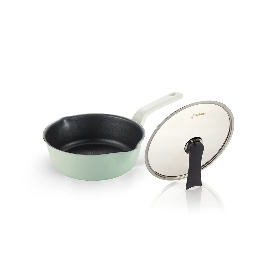 Happycall Happycall Flex 3 In 1 Nonstick Induction Saucepan - Mint 20cm 4 Happycall Happycall Flex 3 In 1 Nonstick Induction Saucepan - Mint 20cm - Image 2