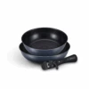 Happycall Happycall Freehands Spica 3 Piece Induction Cookware Set With Detachable Handle 1 Happycall Happycall Freehands Spica 3 Piece Induction Cookware Set With Detachable Handle -The Custom Chef Shop Happycall Freehands Spica 3 Piece Induction Cookware Set with Detachable Handle