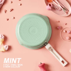 Happycall Happycall Flex 3 In 1 Nonstick Induction Saucepan - Mint 20cm 16 Happycall Happycall Flex 3 In 1 Nonstick Induction Saucepan - Mint 20cm -The Custom Chef Shop Happycall IH Flex 3 in 1 Saucepan 20cm Mint 06