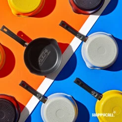 Happycall Happycall Flex 3 In 1 Nonstick Induction Saucepan - Black 22cm -The Custom Chef Shop Happycall IH Flex 3 in 1 Saucepan 22cm Black 10