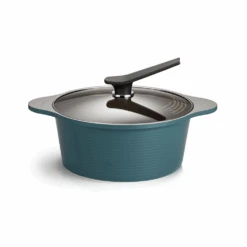 Happycall Happycall Onde 9-piece Ceramic Nonstick Induction Pot Set - Ocean Green -The Custom Chef Shop Happycall IH Onde Ceramic Pot 28cm Green Made in Korea 1