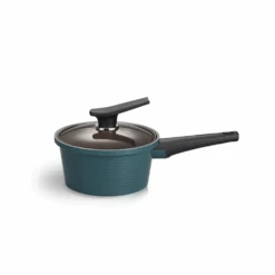 Happycall Happycall Onde 9-piece Ceramic Nonstick Induction Pot Set - Ocean Green -The Custom Chef Shop Happycall IH Onde Ceramic Saucepan 18cm Green Made in Korea 1