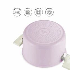 Happycall Happycall Meister Edge Ceramic Nonstick Induction Pot - 20cm (3.5L) -The Custom Chef Shop Happycall MEISTER EDGE IH Pot 20cm 1