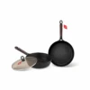 Happycall Happycall Noire Titanium Plus Nonstick Induction Frypan & Wok Set - 26cm