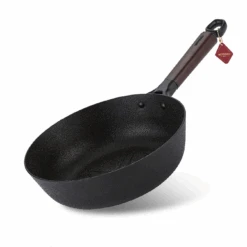 Happycall Happycall Noire Titanium Plus Nonstick Induction Frypan & Wok Set - 26cm -The Custom Chef Shop Happycall Norie IH Titanium Plus Wok 26cm