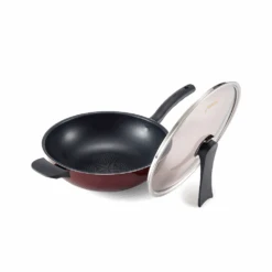 Happycall Happycall Solaris Diamond Nonstick Induction Wok With Lid - 30cm