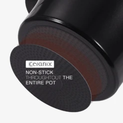 Happycall Happycall Zin Ceramic Nonstick Induction Vacuum Pot - 20cm (2.8L) -The Custom Chef Shop Happycall Zin IH Vacuum Pot 20cm High 2.8L 01