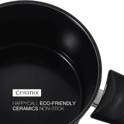 Happycall Happycall Zin Ceramic Nonstick Induction Vacuum Pot - 20cm (2.8L) -The Custom Chef Shop Happycall Zin IH Vacuum Pot 20cm High 2.8L 04