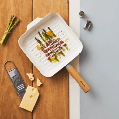 Happycall Happycall Zium Ceramic Nonstick Induction Grill Pan - 22cm -The Custom Chef Shop Happycall Zium Ceramic Nonstick Induction Grill Pan 2