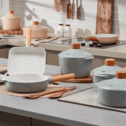 Happycall Happycall Zium Ceramic Nonstick Induction Grill Pan - 22cm -The Custom Chef Shop Happycall Zium Ceramic Nonstick Induction Grill Pan 6