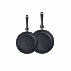 Happycall Happycall Plasma Titanium Nonstick Induction Frypan Set - 24cm & 30cm