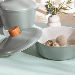 Happycall Happycall Zium Ceramic Nonstick Induction Frypan & Pot Set - 24cm -The Custom Chef Shop Happycall Zium Ceramic Nonstick Induction Frypan Pot Set 24cm 14