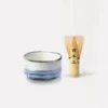 Touga Harukasumi Japanese Matcha Bowl And Whisk Set