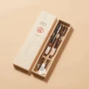 Ishida Ishida Grand Fire Wakasa Nuri Lacquerware Chopstick Gift Set - 21/23cm -The Custom Chef Shop ISHIDA Grand Fireworks Wakasa Nuri Chopsticks Set 2